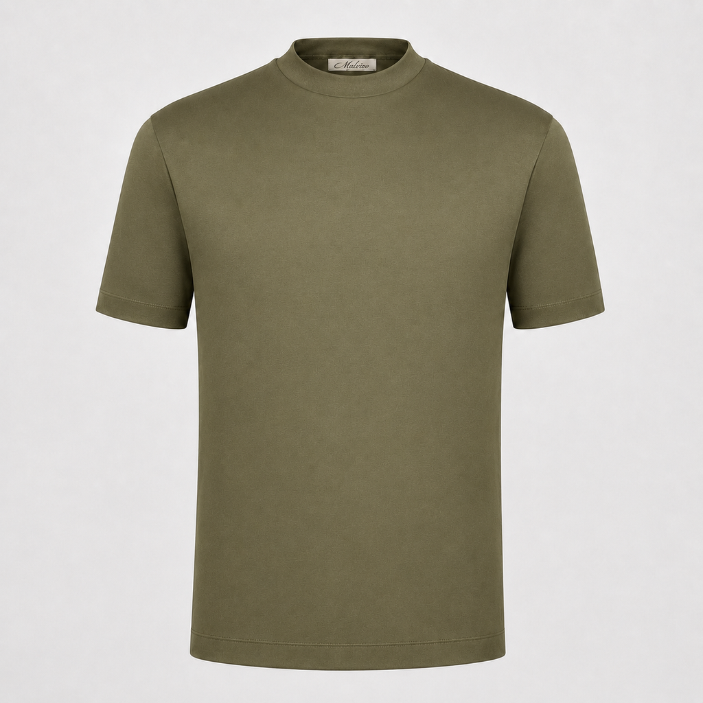 Olive Shiny T-Shirt